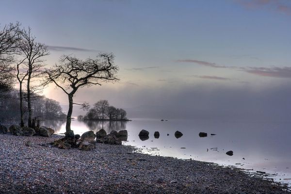 Mist on Loch Lomond