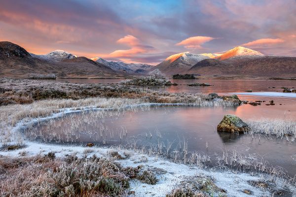 Frozen Lochan na Achlaise Frozen Lochan na Achlaise