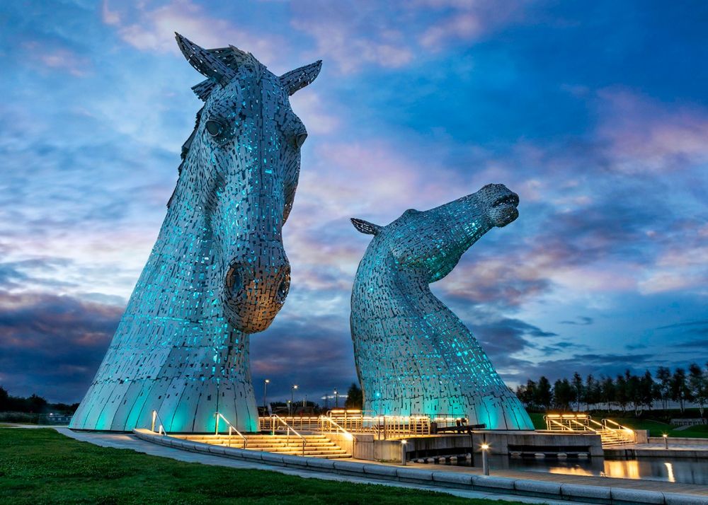 The Kelpies Feeling Blue