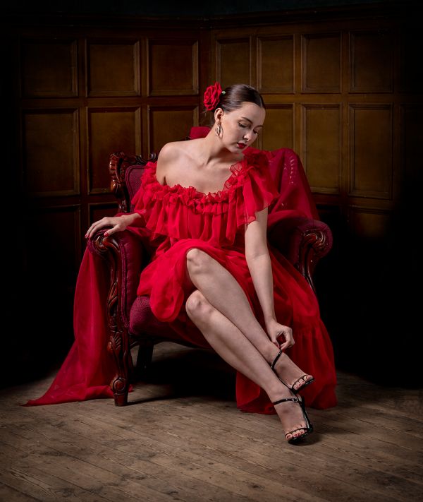 Taylor in Red
